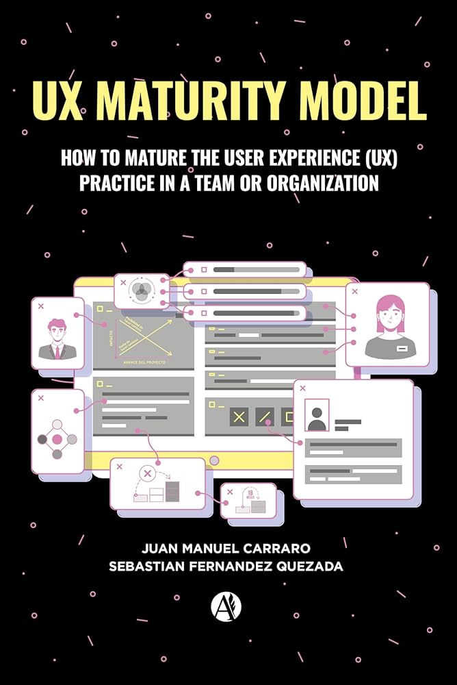 UX Maturity Model book cover, English edition