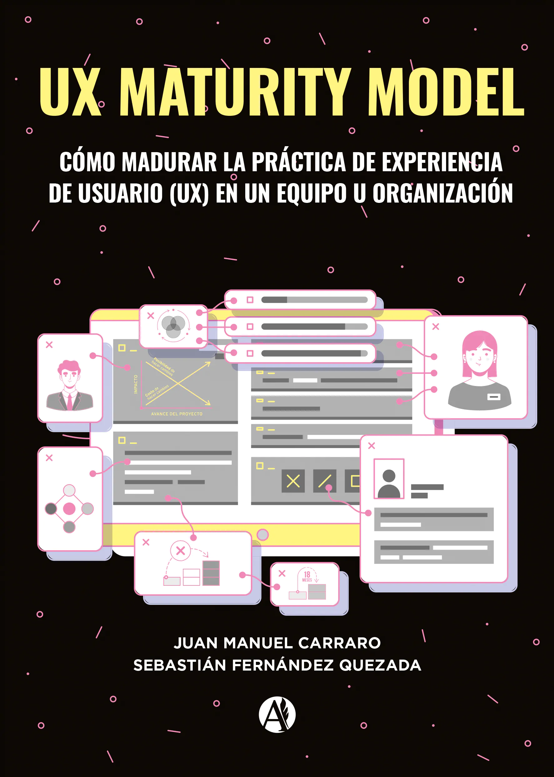 Tapa de UX Maturity Model en español, edición Autores de Argentina